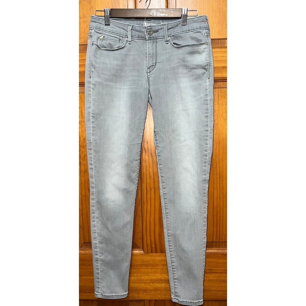 Denizen from Levi's Womens Low Rise Jegging‎ Light Gray Skinny Jeans Size 7 W28
